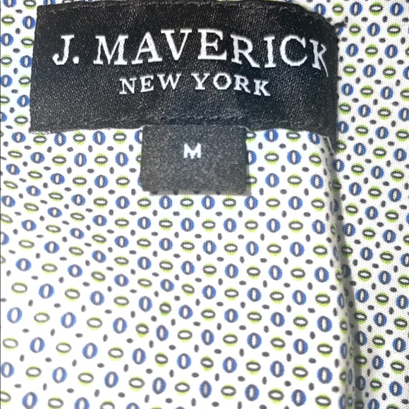 J. Maverick New York- mens casual ss button up size Medium - Picture 3 of 4